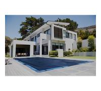 Couverture d'hiver pour piscine creus e Winter Block, rectangulaire, bleu uni, 40 x 81 cm, r sistante et durable, trait e pour la protection UV,