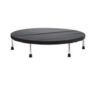 Couverture d'hiver pour trampoline - Protection contre les ombres de neige et la pluie - Nettoyage pratique, housse extérieure en trampoline de protection d'hiver pour extérieur,
