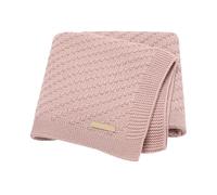 Couverture d'hiver tricotée unie pour bébé, chaude, douillette, pour nouveau-né, allaitement, poussette, siège auto, promenade (taille unique)