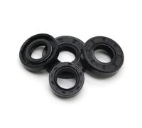 Couverture d'huile de caoutchouc de titane Joint d'huile NBR TC-12 Double lèvre 12mm ID plusieurs tailles 2/5/10 pièces(2pcs,12x21x5mm)