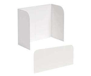 Couverture d'huile de cuisine pliante, Écran anti-éclaboussures de graisse pliable en acier inoxydable(32cmx36cmx36cm)