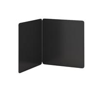 Couverture d'huile de cuisine pliante, Lot de 2 protections anti-éclaboussures de graisse, double face, anti-éclaboussures, for la cuisson et la friture(30x30x30cm)