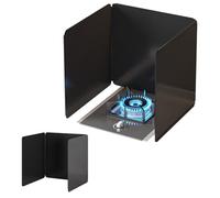 Couverture d'huile de cuisine pliante, Protection anti-éclaboussures, écran anti-éclaboussures de graisse pliable en acier inoxydable(30x40x40cm)