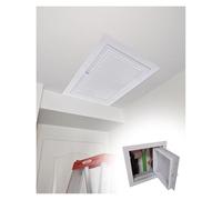 Couverture d'inspection peinte, Porte d'accès cachée blanche 300x300mm à 562x726mm(400x400mm)