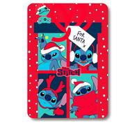 Couverture - DISNEY - Stitch Christma - Rouge - Polaire - Enfant