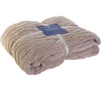 Couverture DKD Home Decor rose losange 150 x 200 x 1 cm