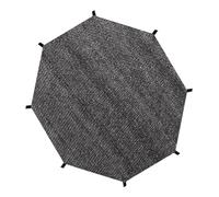 Couverture d'ombrage pour Trampoline, Filet Pare-pour Trampoline,Housse de Pare-Ronde pour - Outil de Protection de en Maille pour Pique-niques, Jardins, événements communautaire