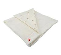 Couverture double face - Maternity Love - 75 x 100 cm - Grosse maille et mousseline G