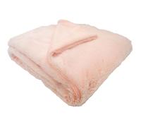 DOMIVA Couverture Snow Doublée Microdou x Lait Fraise 75 x 100 cm 1 Unité