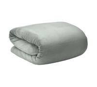 Couverture douillette Aurelia gris clair 150x200cm