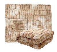 Couverture Douillette Et Moelleuse Polaire Lapin Double Face - Aggraver Couverture De Canapé, Couvre-lit - Douce Et Chaude pour Canapé Et Lit Chambre À Coucher Bureau(Tie Dye,150 * 200cm/59x79in)