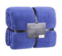 Couverture douillette - Feluna® - Cachemire Touch - Bleu