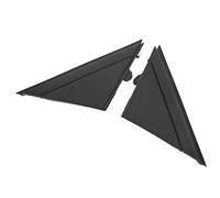 couverture drapeau retro fiat 500 2009,Miroir Triangle Noir Brillant Fiat 500,Couvercle De Drapeau De Rétroviseur De Porte 1Sh17Kx7Aa Remplacement De Garniture De Plaque Triangulaire Gauche Droite Pou
