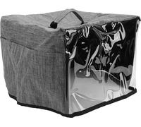 Couverture du grille-pain avec nappe phréatique tissu Oxford imperméable petite poussière d'appareil panneau frontal transparent