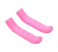 Couverture du Levier de Frein Couvercle de Protection de Levier de Frein de Vélo avec Matériau en Silicone de Qualité pour Vélo de Montagne Vélo de Route(Rose Foncé)