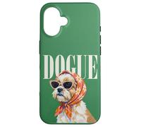 Couverture du Magazine Dogue Shih Tzu Fashion Dogs Dogs Dog Lover Coque pour iPhone 16