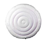 Couverture du MAUILLE PLAPLAPLE | Économie d'efficacité Couvercle Rond Pliable pour Spa/Piscine | Pluie protectrice et Couvre-débris avec Un matériau en PVC Robuste | Conception