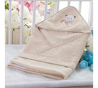 Couverture Du Nouveau-né Bébé Emmaillotage, Couverture En Pure Coton Wrap, Lavable Machine 100% Coton Biologique (8022# couleur)