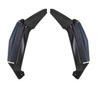 Couverture du Spoiler 2X pour Gold Wing 2018 2019-2023 Moto Aile Latérale Réglable Carénage Déflecteurs d'air ABS Plastique Noir