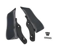 Couverture du Spoiler Déflecteurs d'air Réglables pour Carénage Supérieur De Moto, pour Road Glide FLTRX FLTRXS 2015 Et Plus(Noir)