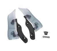 Couverture du Spoiler Déflecteurs d'air Réglables pour Carénage Supérieur De Moto, pour Road Glide FLTRX FLTRXS 2015 Et Plus(Smoke)