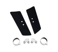 Couverture du Spoiler Déflecteurs Fourche Moto Universels Spoiler pour VN1500D pour VN1500E 1996-2005 pour VN2000A pour VN2000G pour Vulcan 2006-2007(Noir)