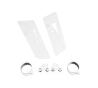 Couverture du Spoiler Déflecteurs Fourche Moto Universels Spoiler pour VT750C 2004-2013 pour VT750C2B 2010-2013 pour VTX1300R VTX1300S 2003-2009(Clear)