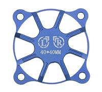 Couverture du ventilateur de refroidissement du moteur Zenithaur RC pour les unités de taille de 40 mm, un couvercle de moteur RC Fibre RC compatible avec la plupart (Bleu foncé)