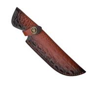 Couverture durable en cuir véritable pour les bords pliants et droits, y compris boucle de ceinture, systèmes de fixation sécurisés, élégant Cutter Defender