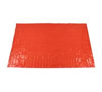 Couverture d'urgence extérieure Couverture de survie portable imperméable chaud pour aventure Camping Randonnée Kit de survie orange 210x130cm