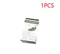 Couverture D'urgence Thermique De Sauvetage,Trousse De Premiers Soins De Survie En Plein Air,Isolation Coupe-Vent,Feuille L'horloge,1 À 20 Pièces - Type 160x210cm