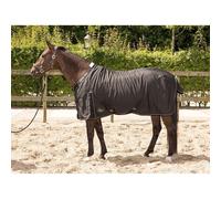 Couverture écurie pour cheval doublure polaire Harry's Horse Highliner Marron 155 cm