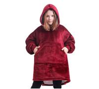 COUVERTURE - EDREDON - PLAID Huggle Hoodie Robe à Capuche Spa Peignoir Sweat-Shirt Molleton Pullover CouvertureEnfantGarçonFille