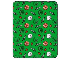 Couverture Educa Borras Minecraft Vert 110x150 cm