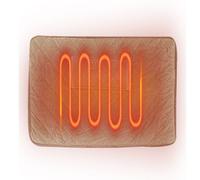 Couverture électrique - Châle chauffé USB pour le confort hivernal | Enveloppe de chauffage portable économe en énergie et à machine lavable pour la maison, les voyages, le camping, la chaise, le cana