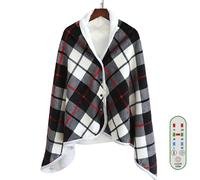 Couverture électrique - chauffé de vison | Couverture de chaleur douce de 55,11 pouces | Le lit adapté à la peau jette pour couvrir les genoux, envelopper la taille et drapé sur les épaules