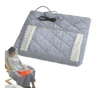 Couverture Électrique - Couverture Chauffante USB Portable pour Femmes - Doudouette Molletonnée Chauffante Rapide pour Fauteuil Canapé Maison Voiture Dortoir Voyage