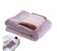 Couverture Électrique USB - Couverture En Flanelle De Cachemire De 31,50 Pouces | Cuverture Chauffante Portable Avec Chargement USB - Cuverture Douce Et Douillette Pour La Maison, Le Bureau, Les Voy