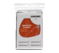 Couverture en aluminium | Abri isolant | Couverture d'urgence réfléchissante portable pour camping, randonnée, tornade, catastrophe en plein air