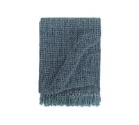 Couverture en coton 220 x 250 cm Bleu indigo