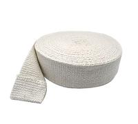 Couverture en fibre céramique, Matelas d'isolatio Bande de tissu en fibre de céramique, ceinture thermique, anti-feu, anti-haute température, 3 mm x 100 mm x 33 m(3mmx80mmx33m)