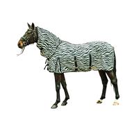Couverture en filet coupe-vent complète avec cache-cou et sangles Modèle Zebra H