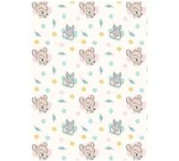 Couverture en Flanelle à l'effigie de Bambi Taille 110x150M
