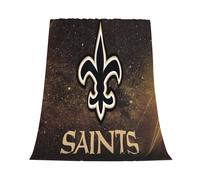 Couverture En Flanelle Des Saints De New York Pour La Decoration De La Chambre Et La Literie
