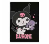 Couverture en flanelle Hello Kitty Kuromi 110x150cm Sanrio