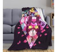 Couverture En Flanelle Ste-Ven Universe, Douce Et Light, En Microfibre, Pour Toutes Les Saisons, Ideale Pour Le Canape, Le Lit, Les Voyages, Le Camping Et La Maison.