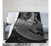 Couverture En Flanelle Ultra Douce Inspiree De Shawn Mendes - Jeté Léger Toutes Saisons Pour Canape, Voyage Et Voiture - Cadeau Musical Aux Couleurs Variées Pour Les Fans, Decoration De