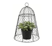 Couverture en Forme de dôme pour | Panier de Protection en métal Robuste de 43,2 cm pour d'extérieur | Protection de Jardin pour jardiniers débutants