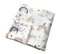 Couverture En Forme De Haricot Pour Bébé,Couette En Peluche,Confortable,Chaude,Canapé,Quatre Saisons,Automne,Hiver, - Type F-80x120cm