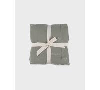 Couverture en gaze coton bio 75x100 vert 75X100